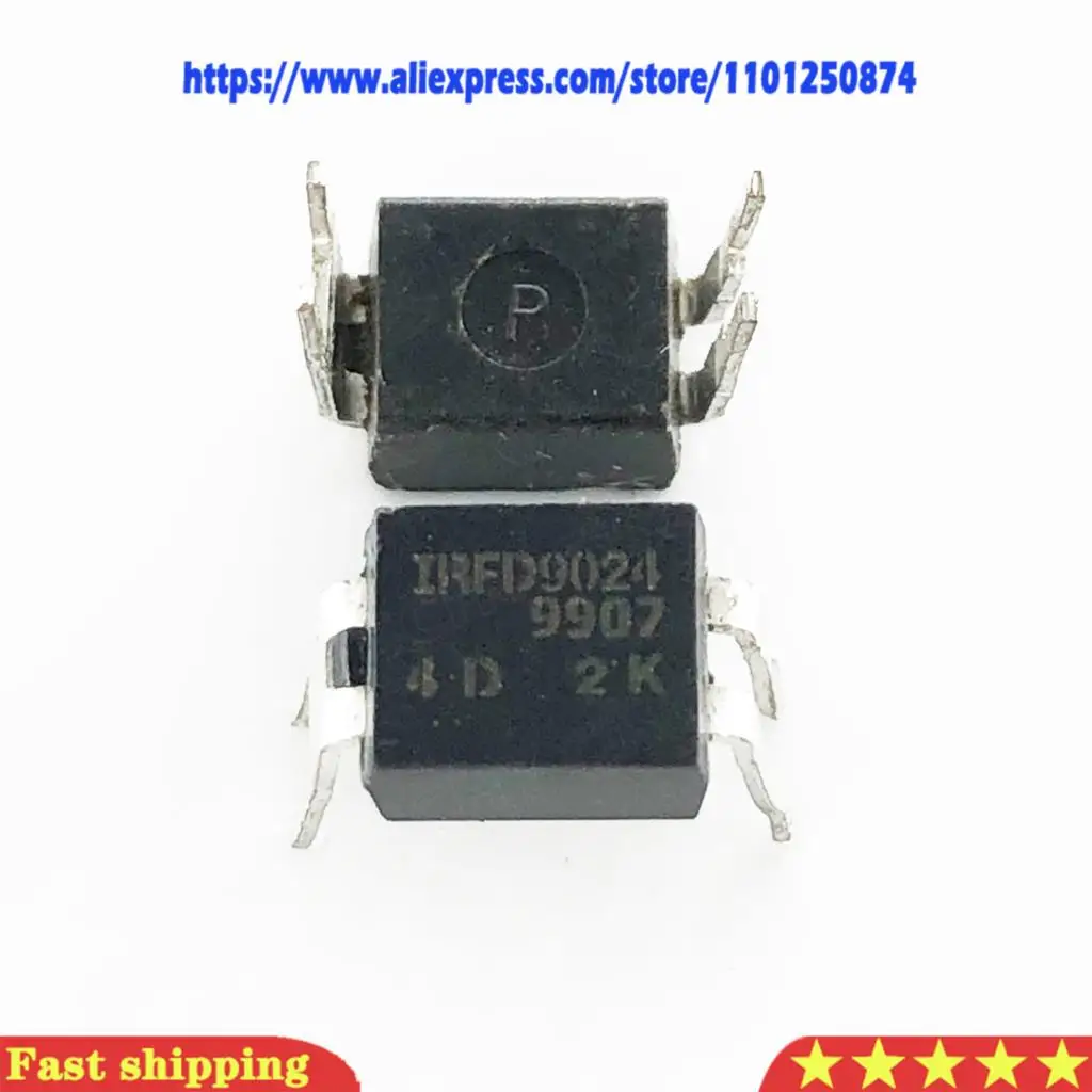 10pcs/lot IRFD110 IRFD120 IRFD123 IRFD220 IRFD9020 IRFD9024 IRFD9110 DIP-4 In Stock