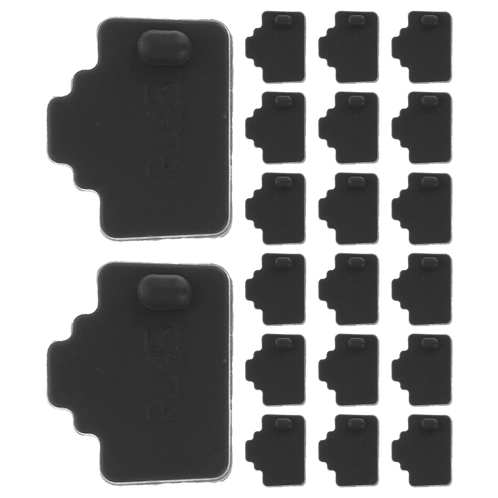 100Pcs Ethernet Port Dust Plugs Rj45 Protective Caps Network Jack Covers for Computer Router Server Hub Connector Dust Stopper