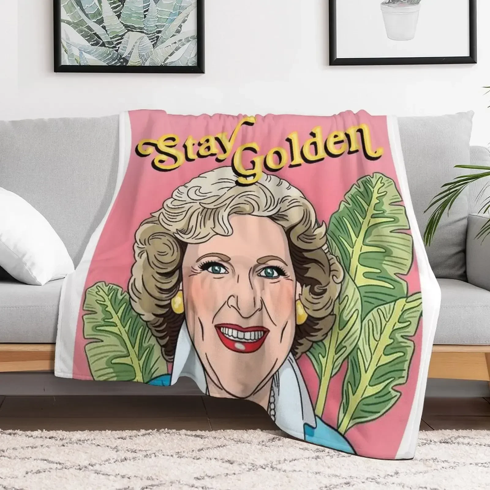 

Stay Golden Girls Throw Blanket cosplay anime Blankets For Sofas Blankets