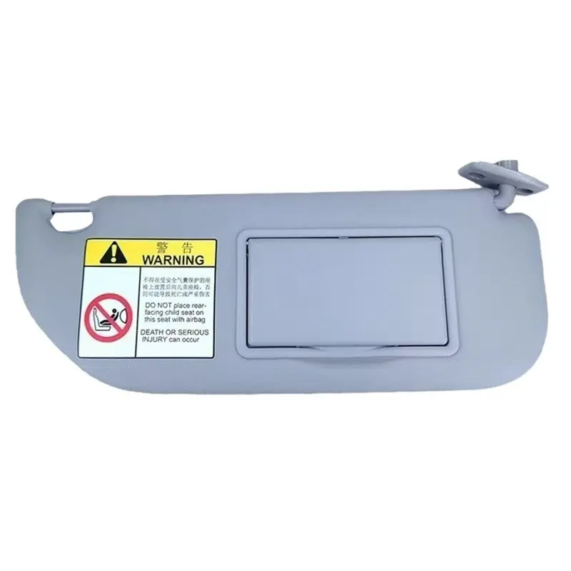 A85E-Car Sunshade Sun Visor Sunvisor With Makeup Mirror 98038433DS 98038432DS For 208 For Citroen C-Elysee C3 301