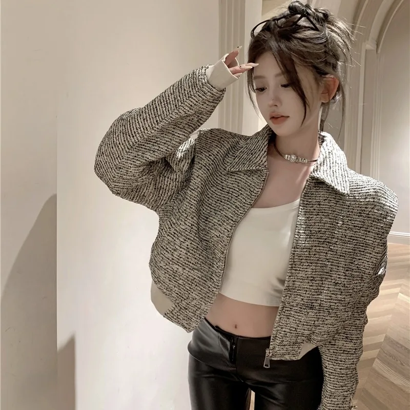 

Осенне-зимнее стеганое женское пальто Jaet, повседневное универсальное женское пальто Little Bla Dr Sle, модный топ