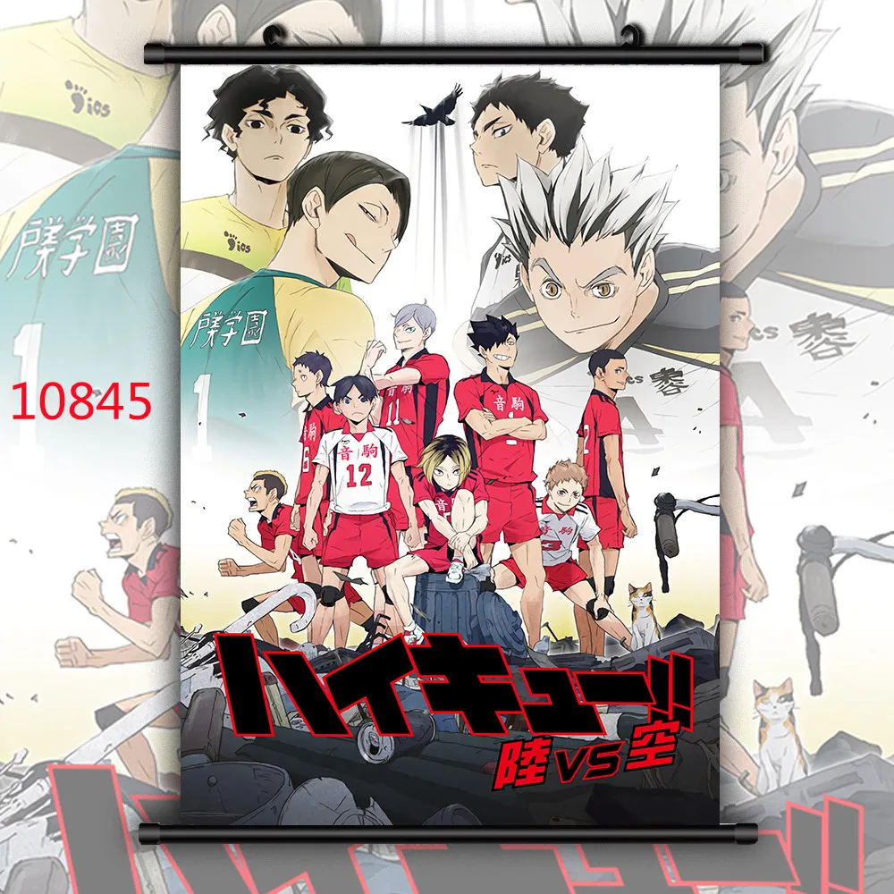 Canvas Panting Cartoon Haikyuu Shoyo Tooru Koushi Anime Wall Art Poster And Prints Living Room Decoration Modern Home Decor