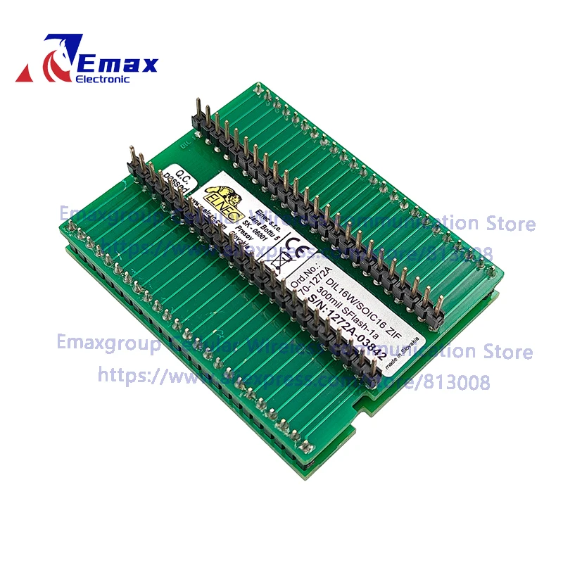 ELNEC DIL16W/SOIC16 ZIF 300mil SFlash-1a (الطلب. لا. 70-1272A) مقعد اختبار IC مقعد اختبار مقبس اختبار مقعد البرمجة