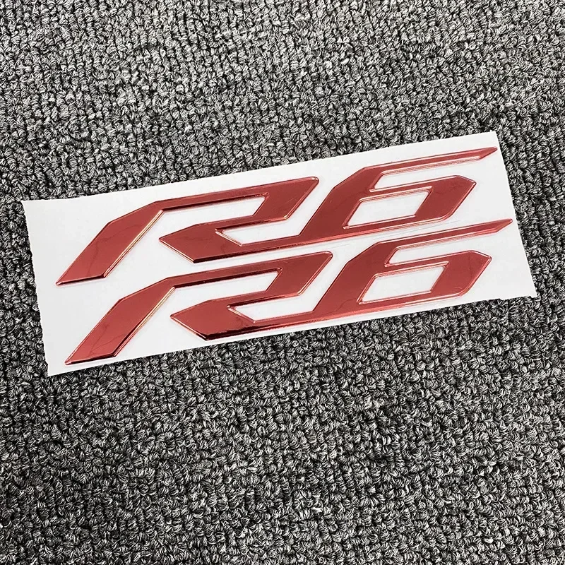 Motorcycle 3D Emblem Badge Decal Tank Wheel Sticker Soft Reflective Decal R1 R3 R6 Sticker For Yamaha YZF-R6 Fairing Body Decals