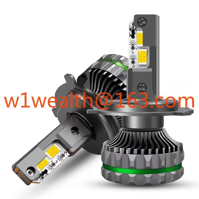 

300 Вт High Power Mini 4 Copper Led H7 360 H11 Светодиодные рассеивающие трубки Автомобильные фары Лампы H4 Hb3 Hb4 9012 Комплект автоматических противотуманных фар H1