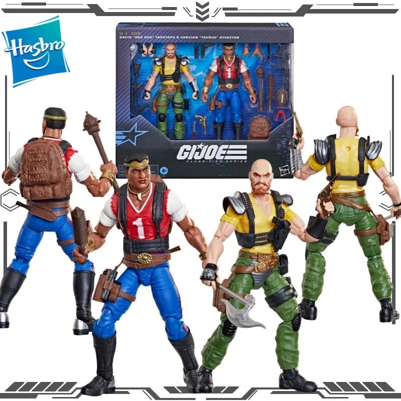 

Hasbro G.I. Joe Classified Series #193 David "Red Dog" Taputapu & Varujan "Taurus" Ayvazyan 2-Pack Action Figures Toys for Gift