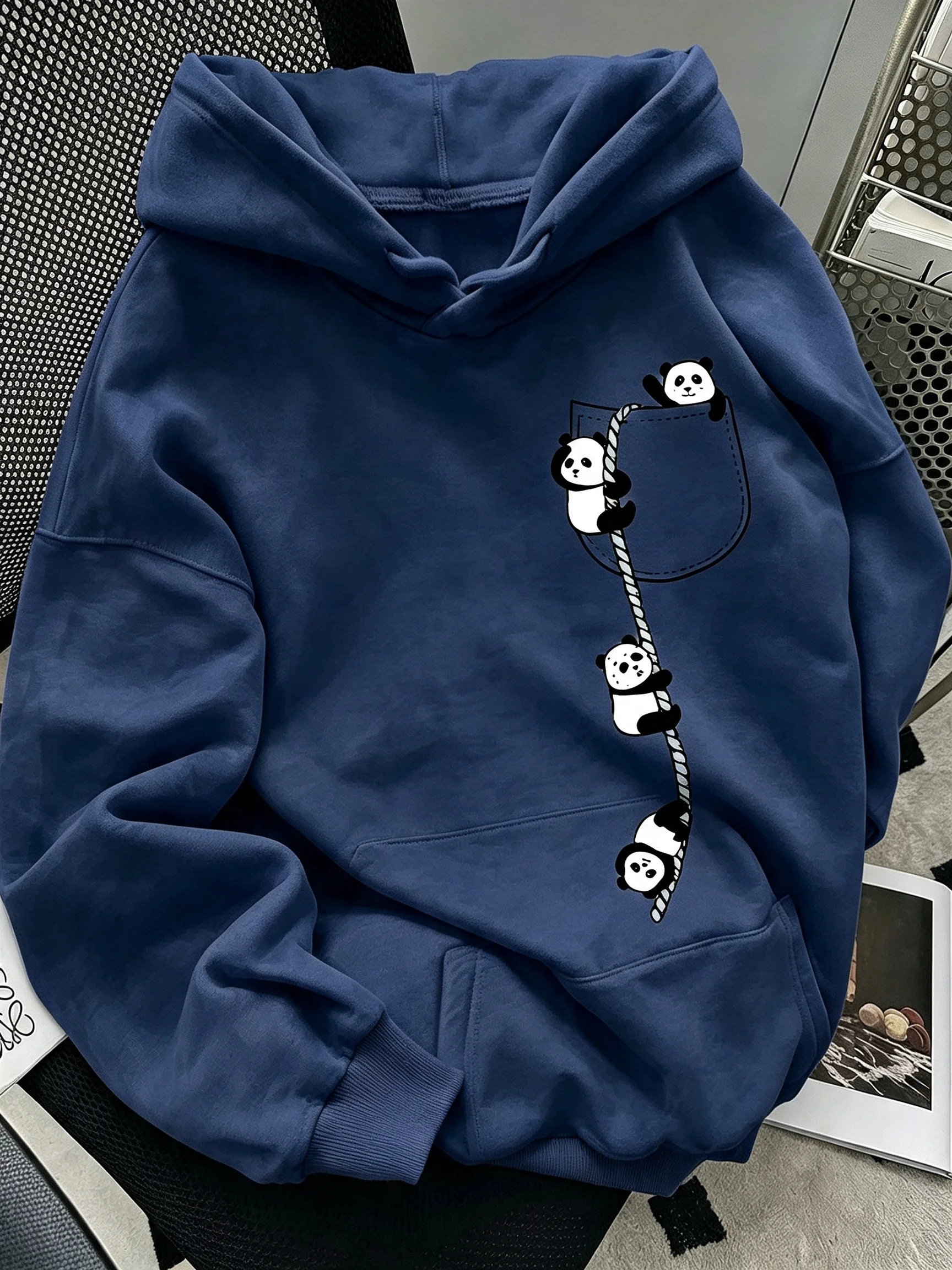 เสื้อฮู้ดลายแพนด้า มีกระเป๋า ส - Winter Clothing On Sale บทวิจารณ์และราคา