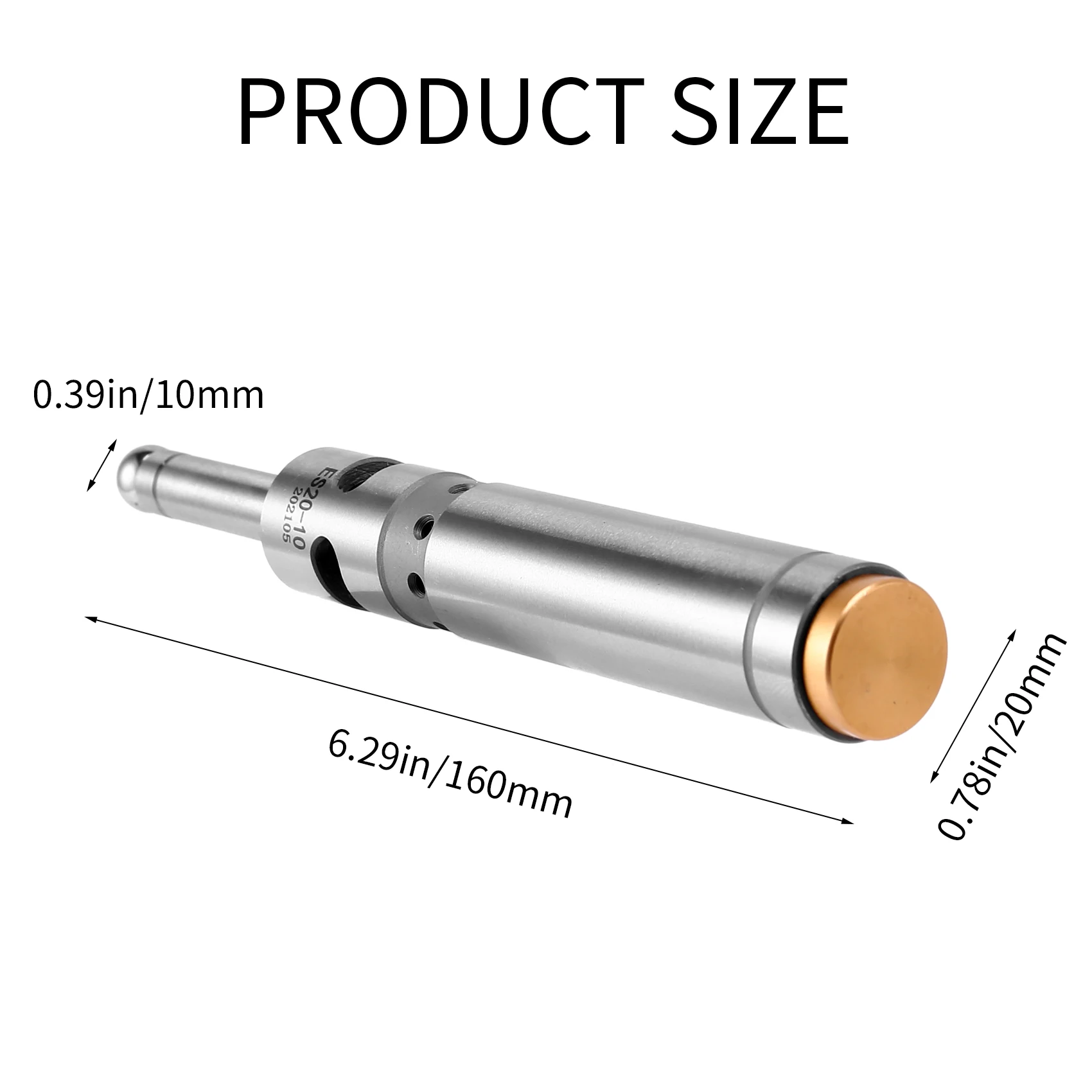 AB47-buscador de bordes electrónico, Sensor de punto de contacto con pitido Led, sonda endurecida, suelo de precisión para fresado de máquinas Cnc