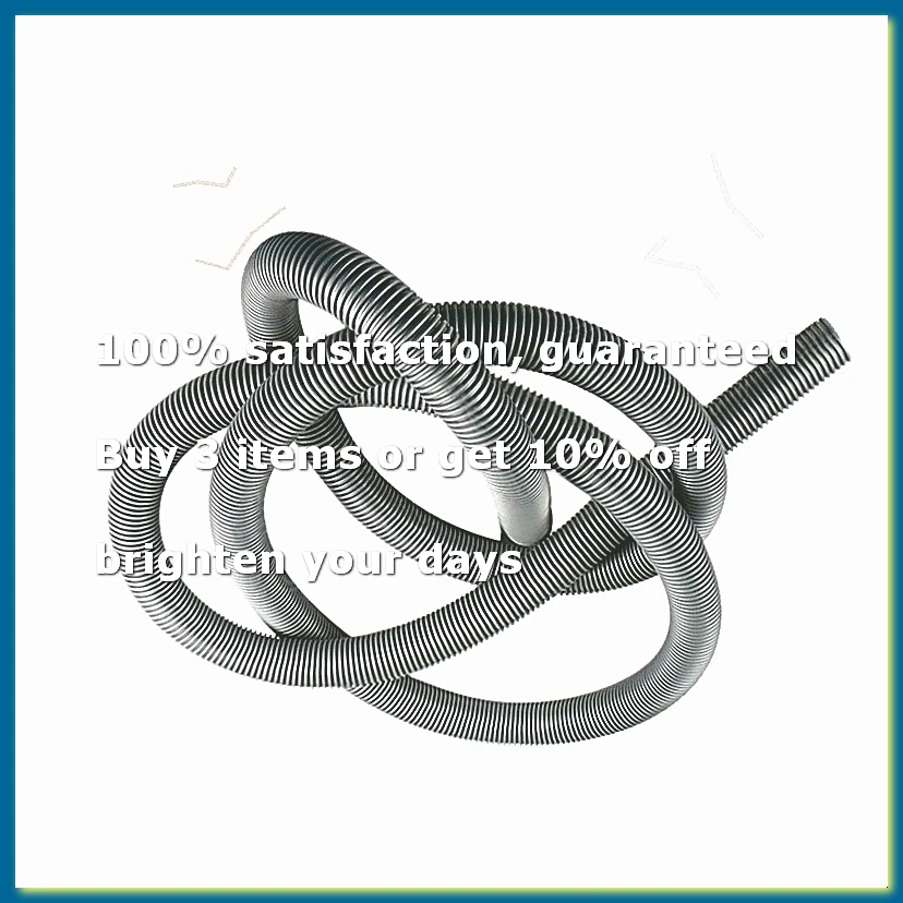 3Meter Inner Diameter 50mm Vacuum Cleaner Threaded Hose Suction Tube Bellows Vacuum Tube Hose Replacement Parts