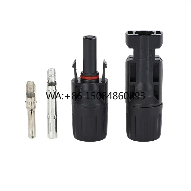 

DC1000V 30A IP68 Waterproof Male Female PV Plug Fit 2.5/4/6mm², General Spare Accessories for All Kinds Household Solar Panel Ph