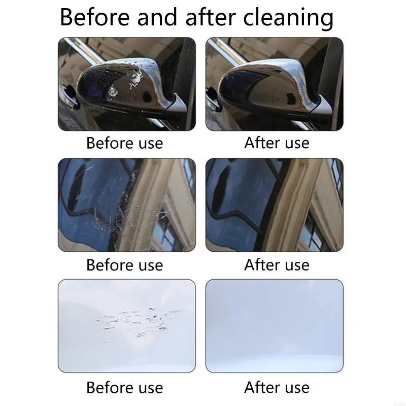Microfiber Portable Clay Motorcycle Wash Cloth Auto Washer Towel 30x30cm New
