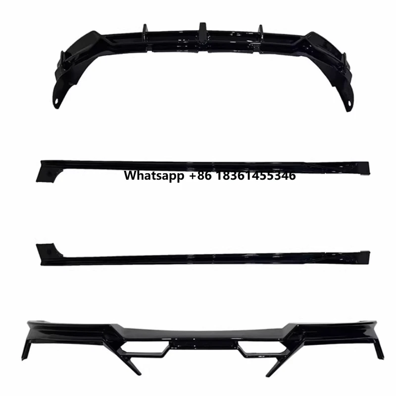 

for 001 Modified New Style Body Kit Surround Car Accessories Front Shovel Side Skirts Rear Lip