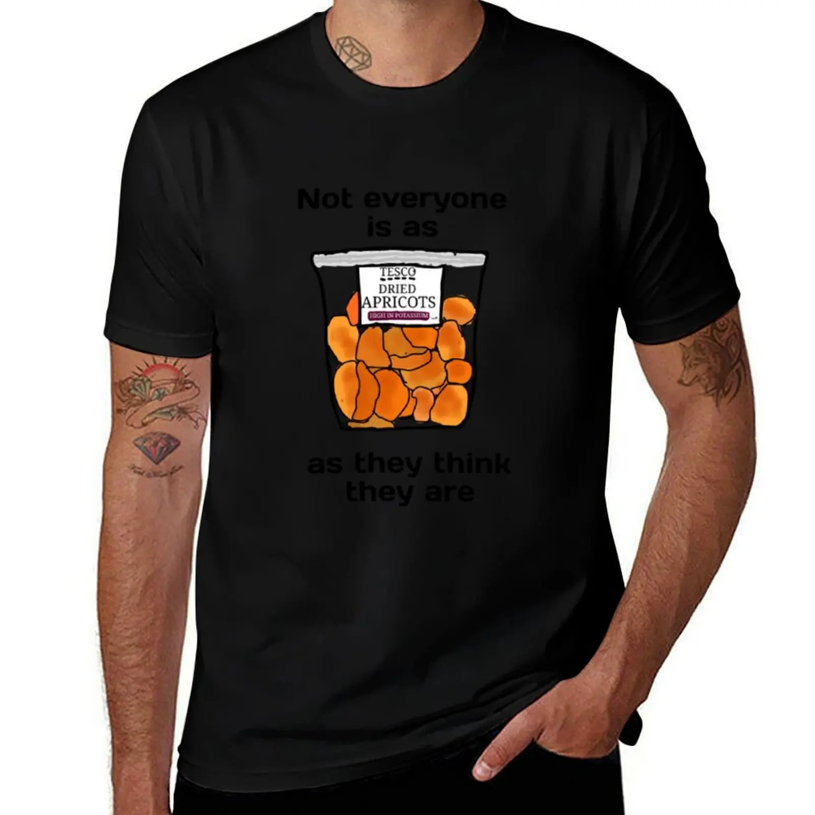 Not everyone is as dried apricots as they think they are T-Shirt Running Performance Short Sleeve Tee