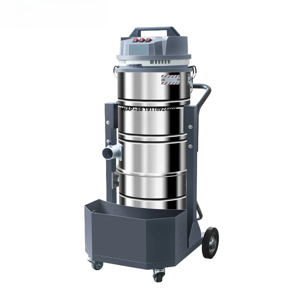 

Single Phase 3 Motors Wet Dry Industrial Vacuum Cleaner With 100L Dust Collector