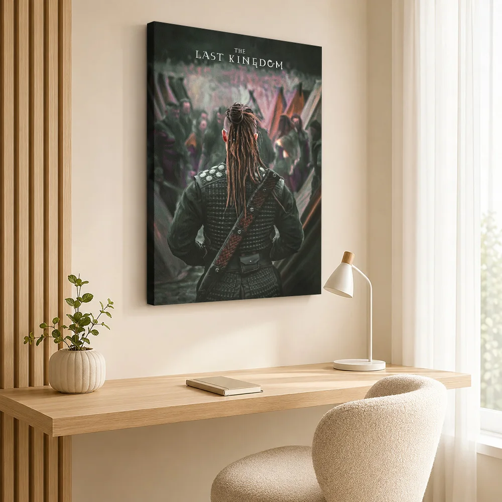 The Last Kingdom Uhtred Painting Framed Canvas Poster Customized Modern Aesthetic Wall Paintings Decoration for Office Hallway