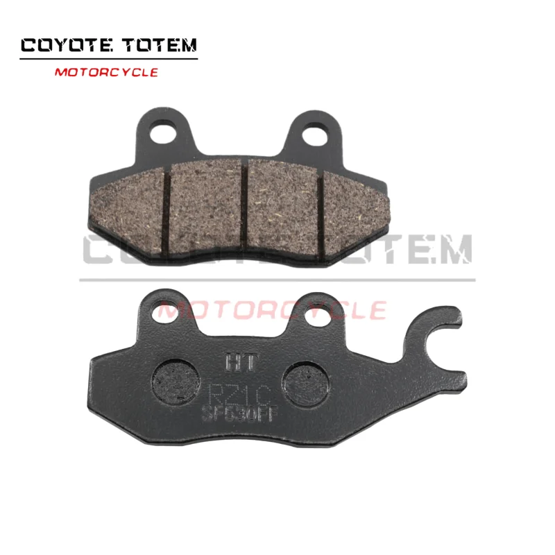 وسادات الفرامل الأمامية والخلفية للدراجة النارية مناسبة لطراز القرص المزدوج Longxin Wuji 300R/RR/AC LX300GS-B-D #2