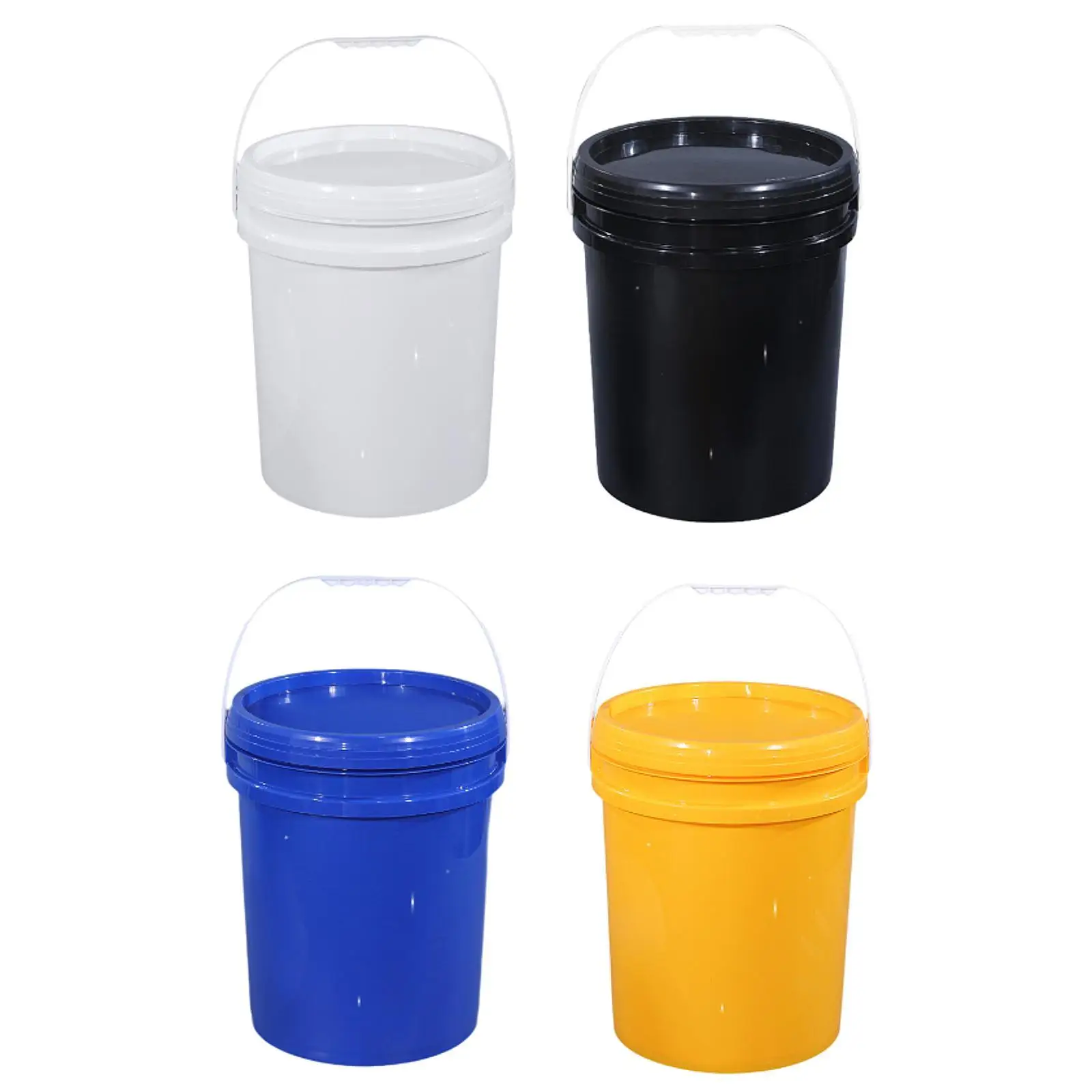 Food Storage Bucket for Paint Water Art Crafts Projects Home Improvement 25L