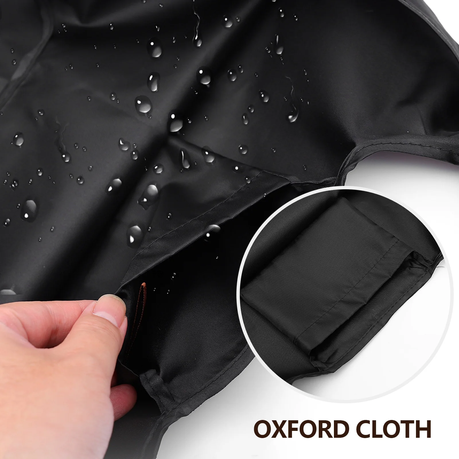 

2Pcs Oxford Shopping Bags Large Capacity Fashion Foldable H bags Storage Pouches Multipurpose Tote