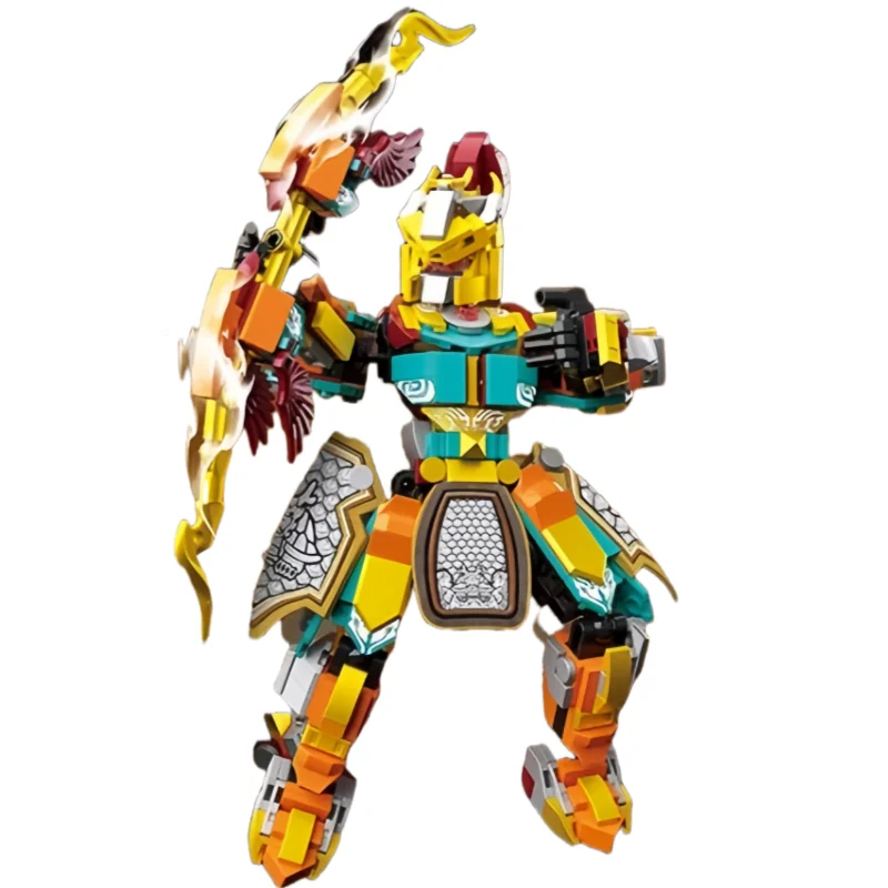 

[New Product] 2024 Assembled Toy Boy Building Block Desktop Decoration Brick Three Kingdoms Birthday Gift Model Mech