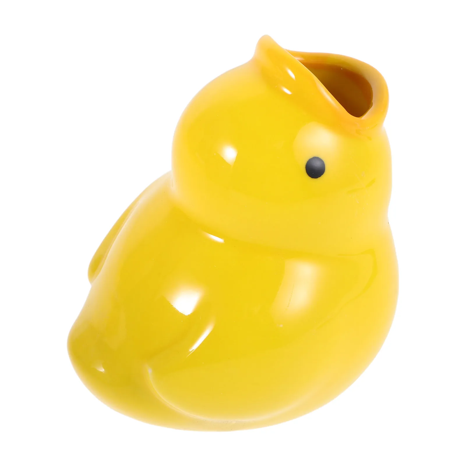 

Ceramic Toothbrush Holder Cute Cartoon Duck Bathroom Accessory Portable Functional Storage Farmhouse Organizer Easy Clean