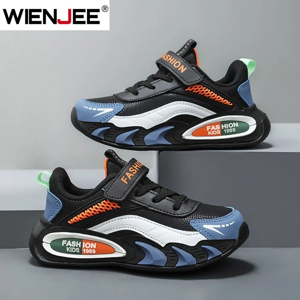 

Детская обувь, новые кроссовки для мальчиков, модные школьные кроссовки на платформе, детская повседневная обувь, спортивная теннисная обувь для мальчиков 5–16 лет