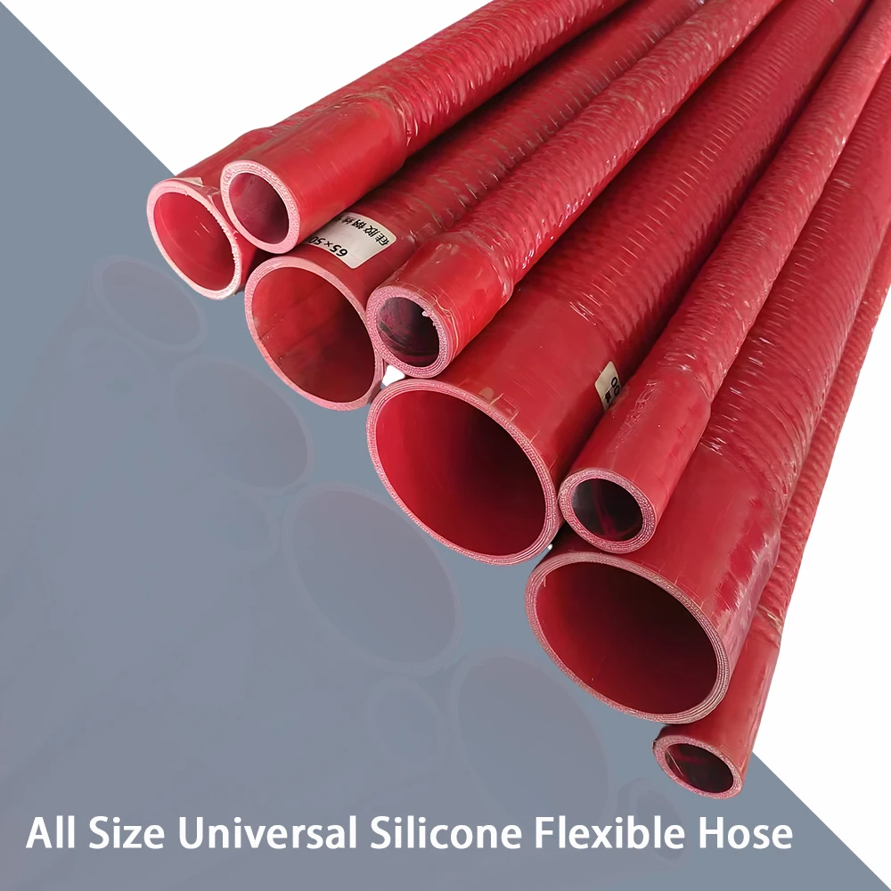 All Size Universal Silicone Flexible Hose Radiator Tube Pipe For Air Intake High Pressure High Temperature ID16-110mm L300-1000