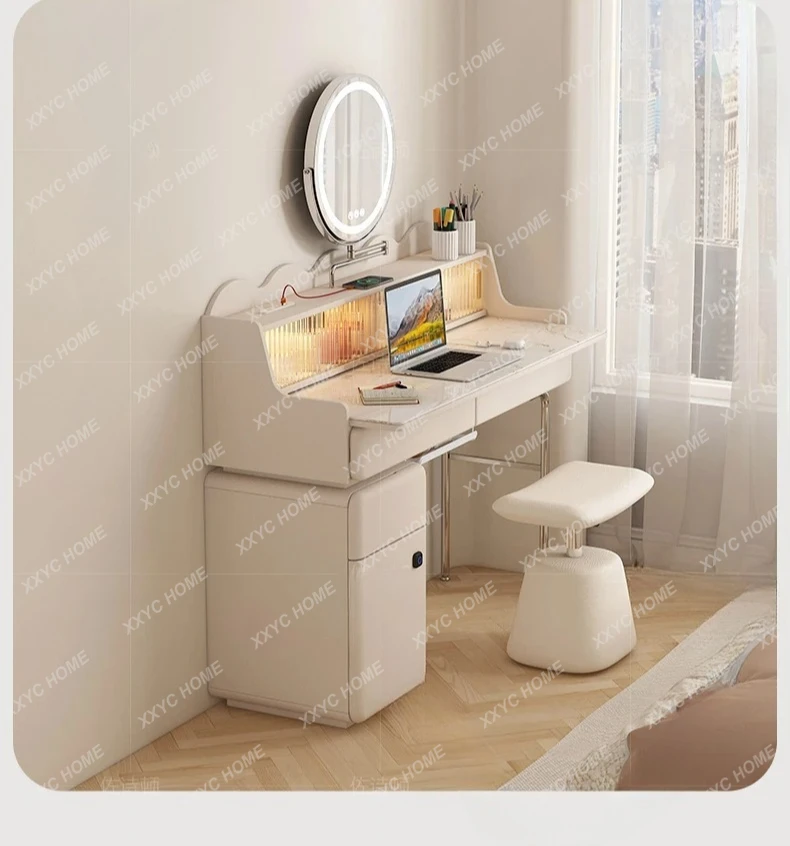 Dresser writing table integrated girl heart master bedroom bedside small makeup table
