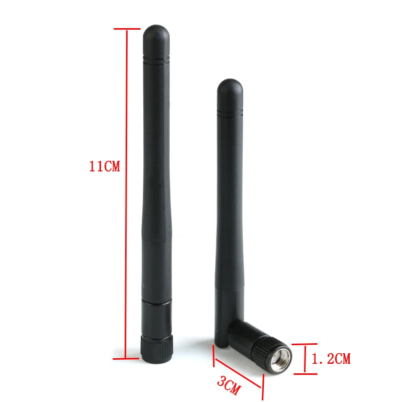 2.4GHz 3dBi Omni WIFI Antenna With RP SMA Male/Female Plug for Wireless Router Wholesale Price Antenna WI-FI