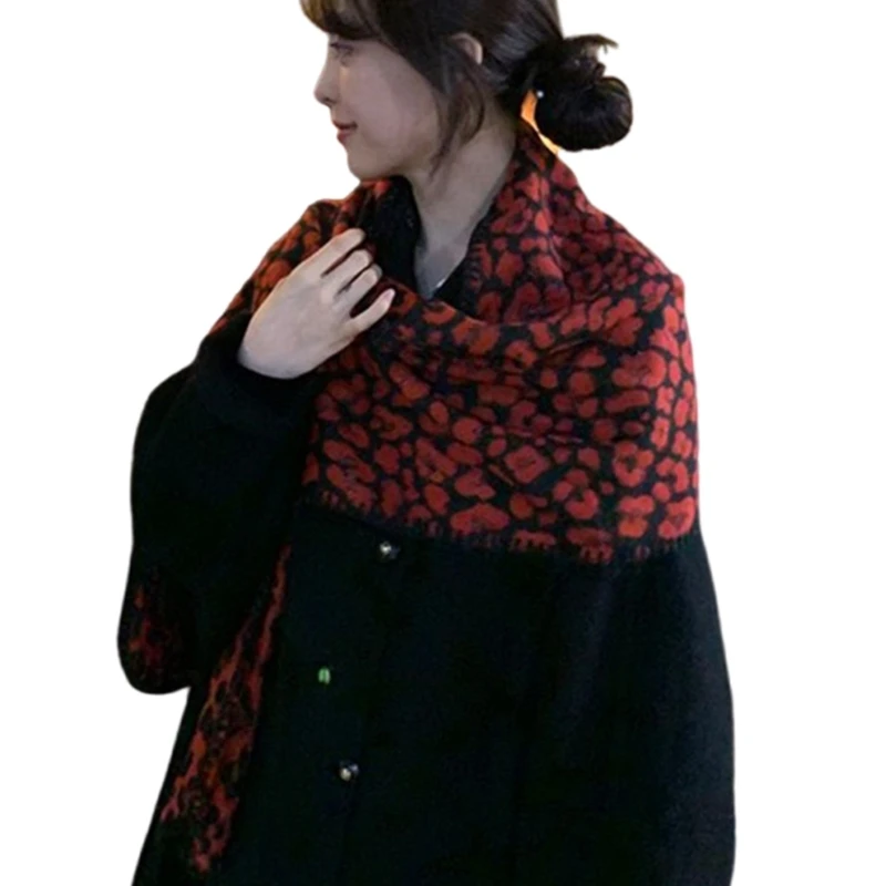 Warm Versatiles Neck Scarf Cold Weather Breathable Neckerchief Daily Wear Scarve for Fashion Enthusiasts and Outdoor image 2