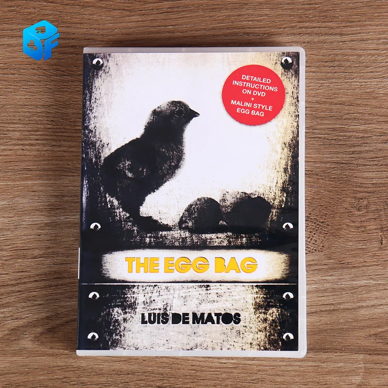 EMC The Egg Bag (DVD And Gimmick and egg) - Magic Tricks Accessories Mentalism Stage Close Up Comedy Magia Toys Joke Classic