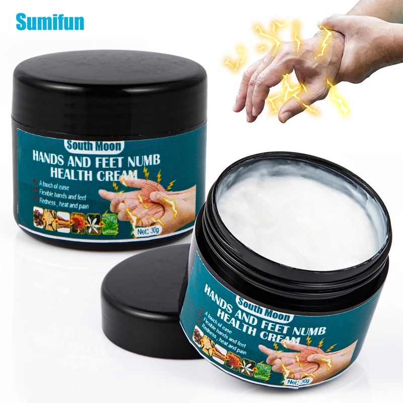 30g Limb Numbing Cream Stiff Leg Hand Relieve Calf Muscle Soreness Ointment Herbal Medical Cream Leg Hand Painkiller Cream