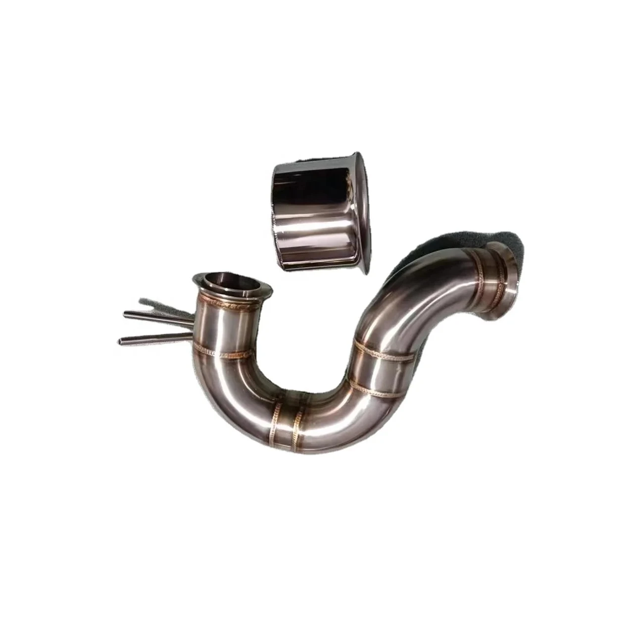 Exhaust Downpipes Stainless for V W G Olf 7 1.6 TDI