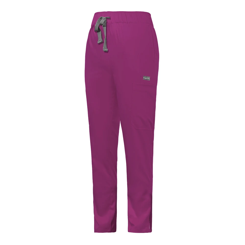 Pantalones de cintura elástica con múltiples bolsillos, uniforme de trabajo, clínica Dental, veterinaria, alta calidad, gran oferta, nuevo, verano