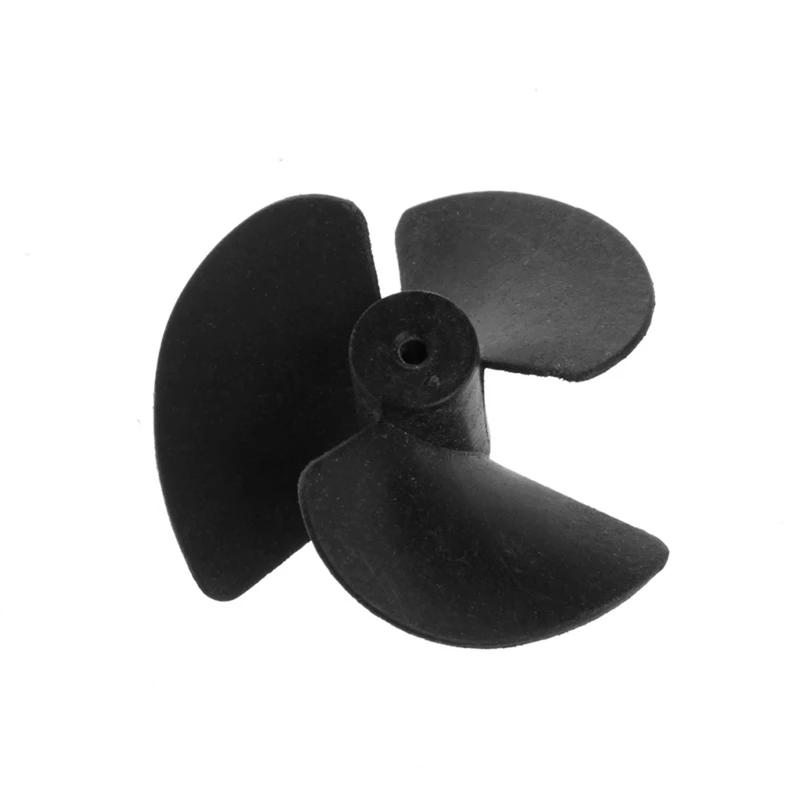 Plastic 3-Vane Propeller Paddle 40mm Diameter DIY Model Toy Marine Boat