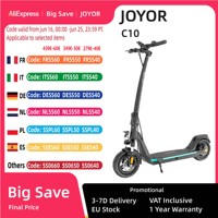 JOYOR C10 Electric Scooter 500W 48V 10.4Ah E-Scooter 45km/h Speed 30-50km Range 10'' Tires Foldable Electric Scooters 120kg Load