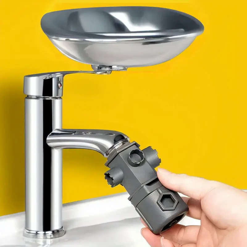 Multifunctional Universal Faucet for Bathroom Basin Mixer Faucet Aerator Spool Filter Removal Repair Tool