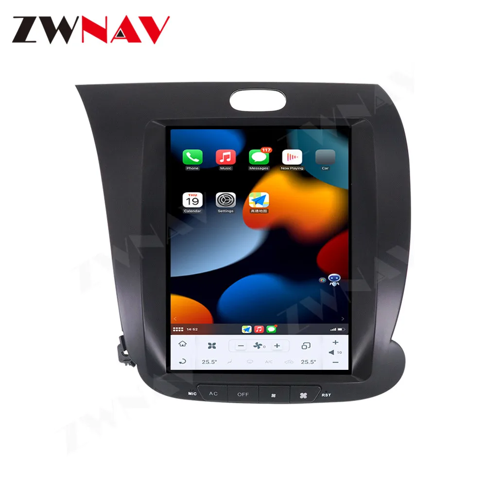 أندرويد 13 128 جيجابايت G6 نظام تحديد المواقع والملاحة لكيا K3 سيراتو فورتي 2013-2018 ستيريو رئيس وحدة مشغل وسائط متعددة راديو تلقائي مسجل شرائط