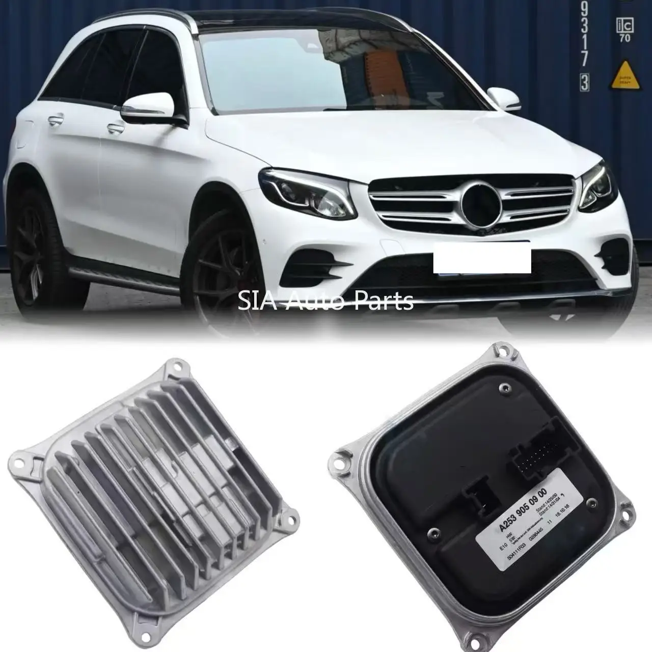 

Для Mercedes Benz W253 GLC R172 SLK 2015 2016 2017 2018 2019 НОВЫЙ 2539050900 OEM светодиодный модуль управления балластом фар A2539050900