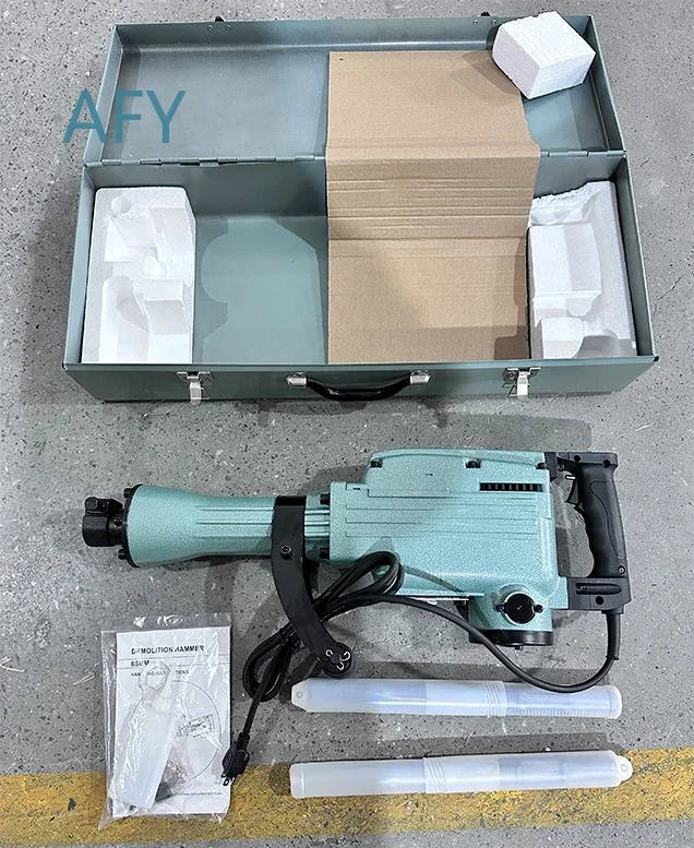 Electric Pick Powerfull Rock Breaker Hammer for Drills Demolition Hammer for Heavy Engineering Construction Breaker Hammer view 6