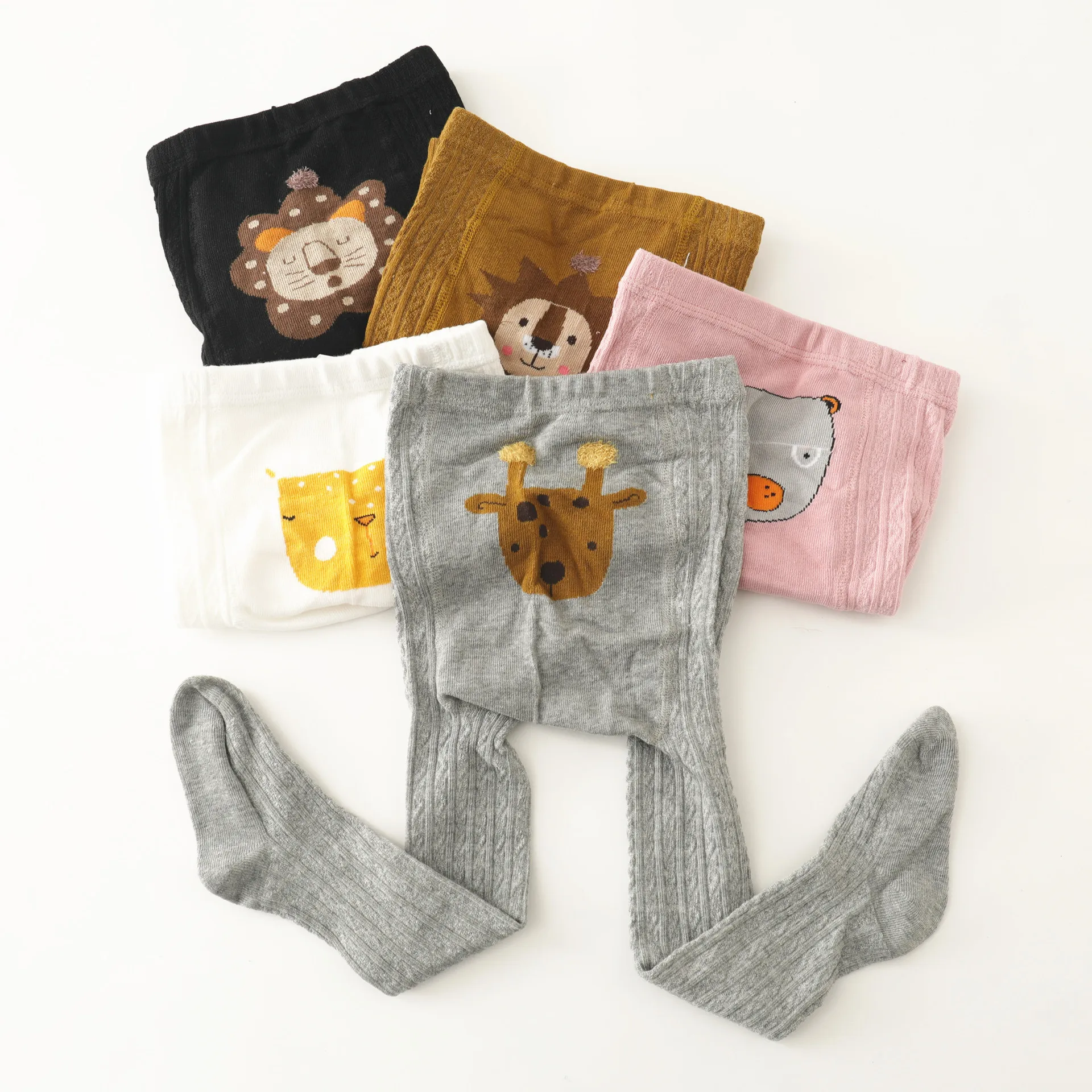 Baby Cotton Pantyhose Newborn Cute Animal Autumn Winter Warm Tight Pantyhose Kids Dance Stocking