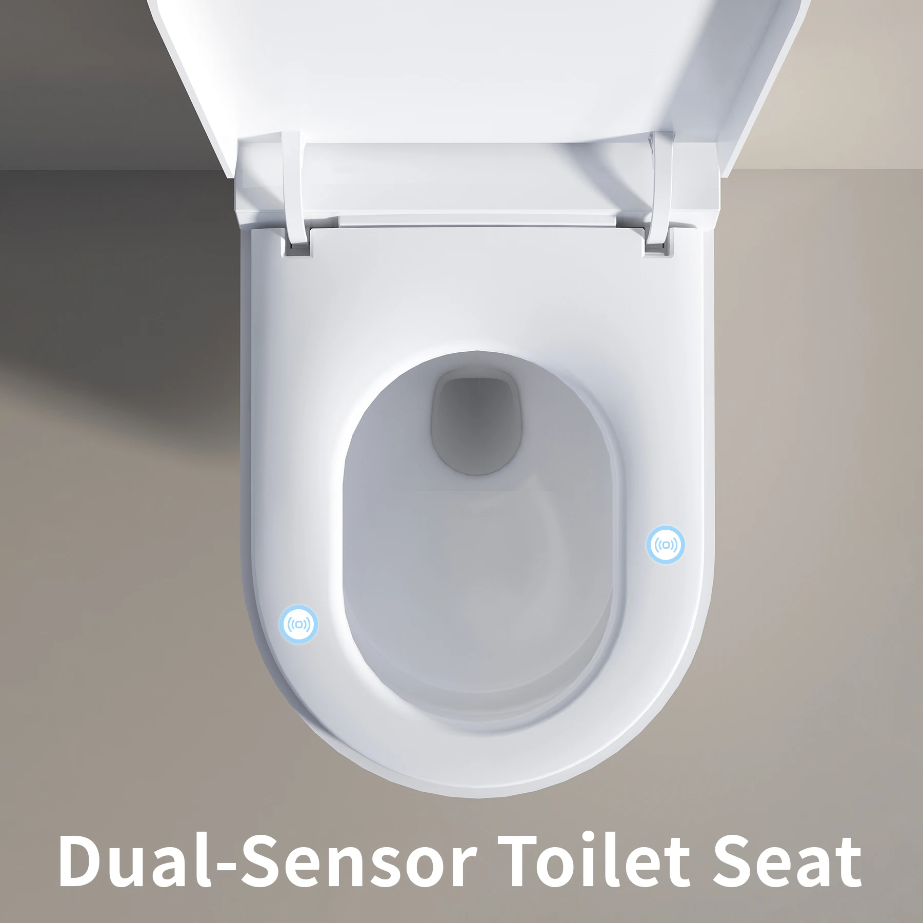 Smart Wall-Hung Toilet with Auto Flush Heated Seat Remote Control for Home or Office Elongated & Round Bowl Smart Toilets