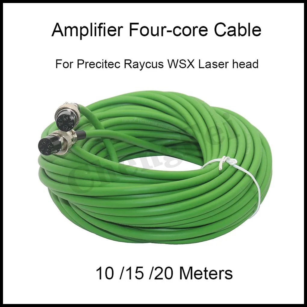 Imagem -06 - Cnc Laser Amplificador Preamplificador Quatro-core Cabo 10 15 20 Metros Cabos para Bcl-amp Weihong Controlador de Precitec Raytools Novo