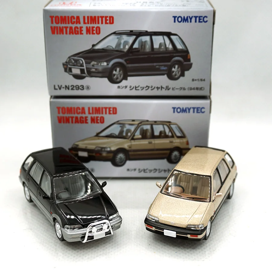 TOMICA1/64N297a Honda Civic Travel wagon Limited Edition simulation alloy toy car model