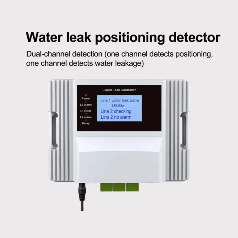 Tuya Wifi APP RS485 Locating Water Leak Controller Modbus RTU Liquid Leak Alarm System Water Leak Detection Device
