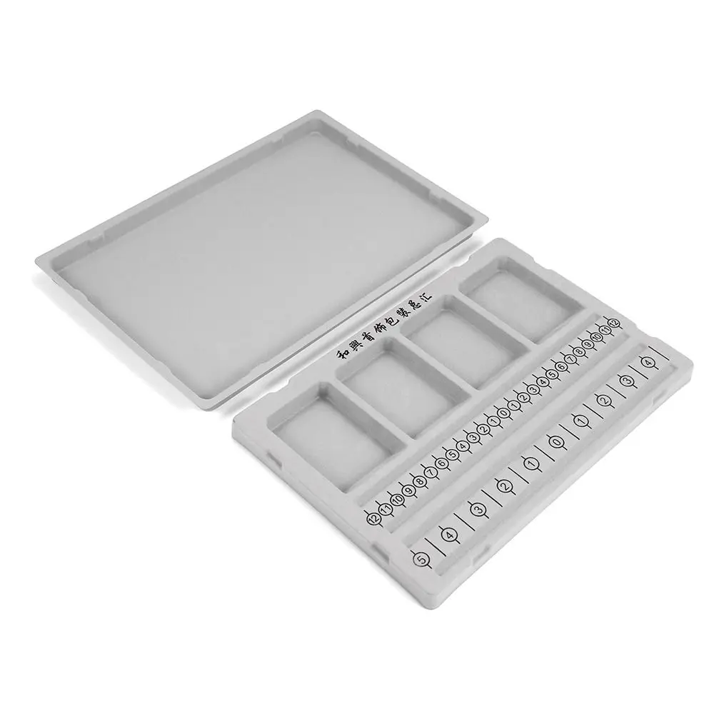 الديكور صينية سوار من البلاستيك الديكور صينية أداة قياس تصميم المجوهرات أداة رمادي توافدوا حبة المجلس عقد دي اي واي أداة #3