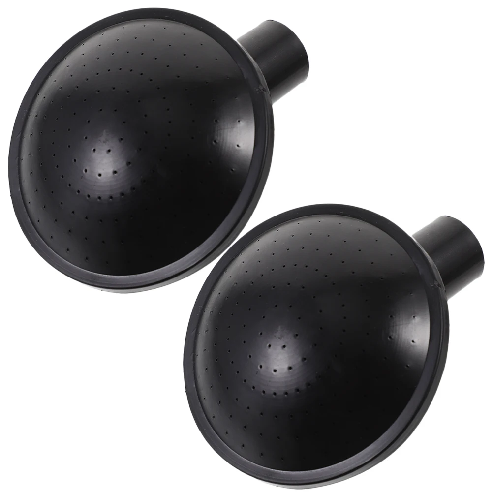 

2pcs Watering Can Sprinkler Durable Plastic Bonsai Black Spout 2.4cm Diameter Universal Safe Long Life Gardening Tools