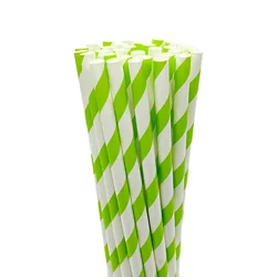 50pcs cotton candy stick green&white striped disposable bulk caliber 10mm Creative bouquets available birthday party decoration