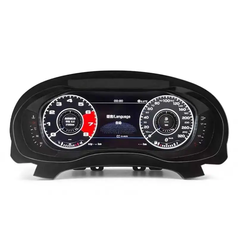 

Digital Dashboard Panel Virtual Instrument Cluster CockPit LCD Speedometer for volks wagen VW Passat B8 CC Golf 7