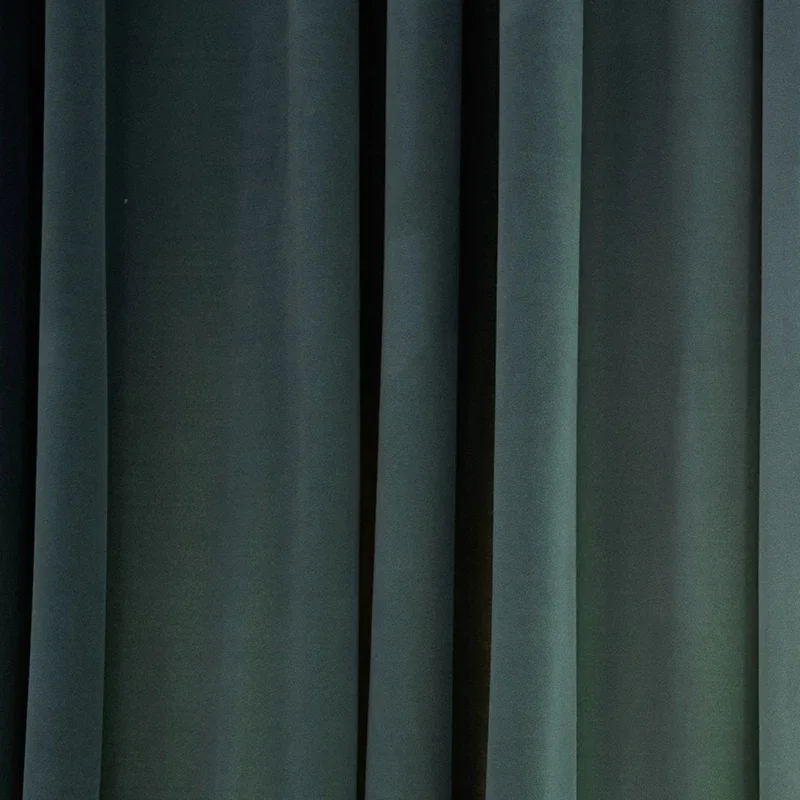 Velvet fabric curtain fabric in bedroom and living room light-blocking, retro velvet fabric, simple floor-to-ceiling TM0179