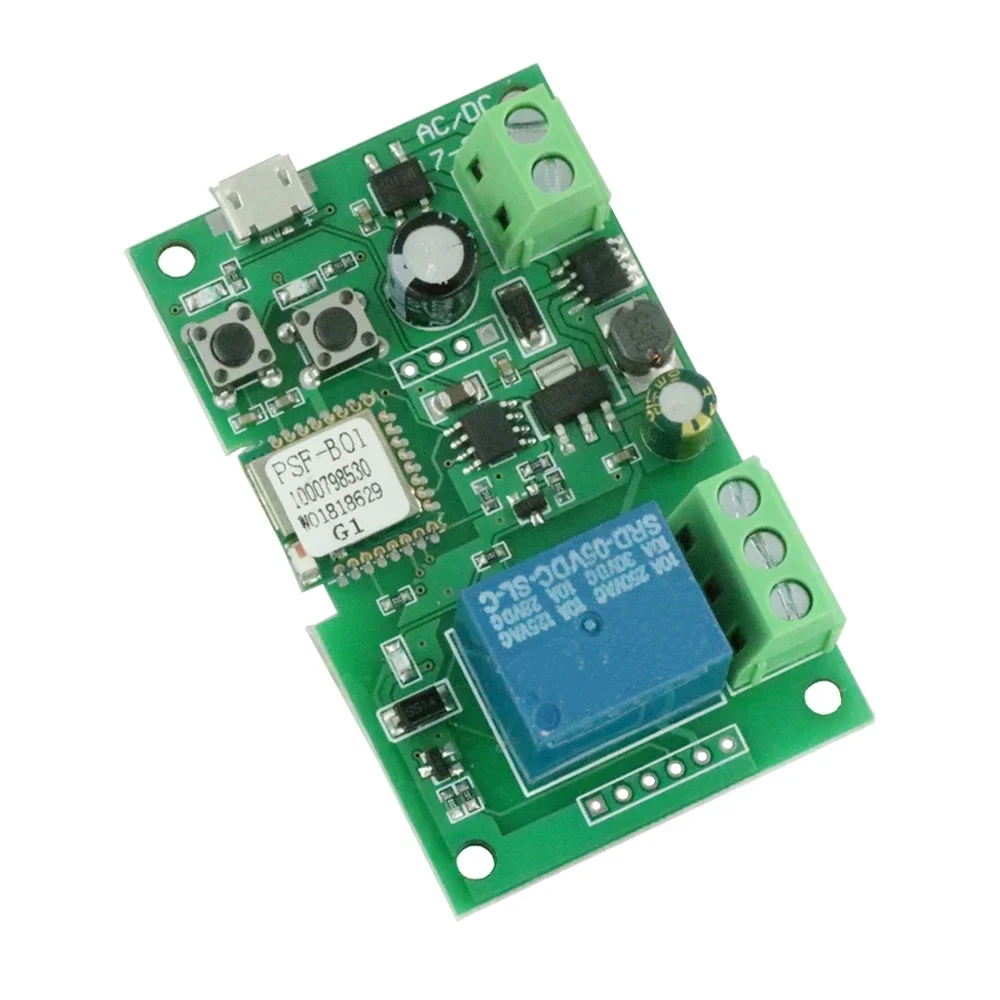 

DC 5V-12V Jog Self-lock Smart WiFi Wireless Switch Module by APP Control For arduino Module NEW